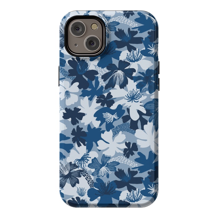 iPhone 14 Plus StrongFit Barely blue by Nina Leth