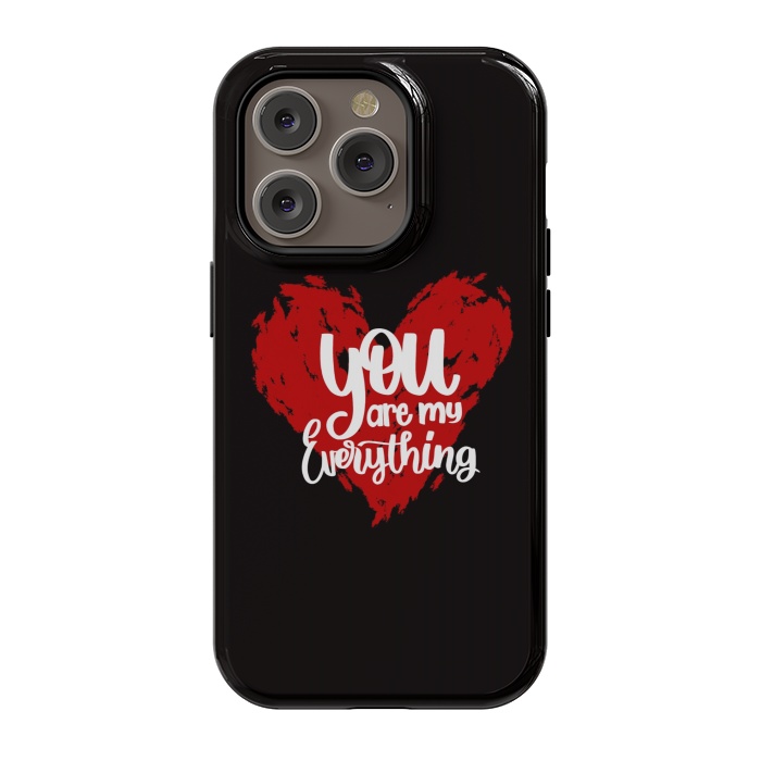 iPhone 14 Pro StrongFit You are my everything by Jms