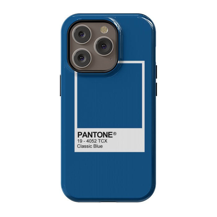 iPhone 14 Pro StrongFit Pantone Blue Trendy colour by Martina