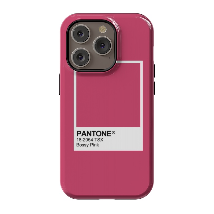 iPhone 14 Pro StrongFit Pantone Pink Trendy color by Martina