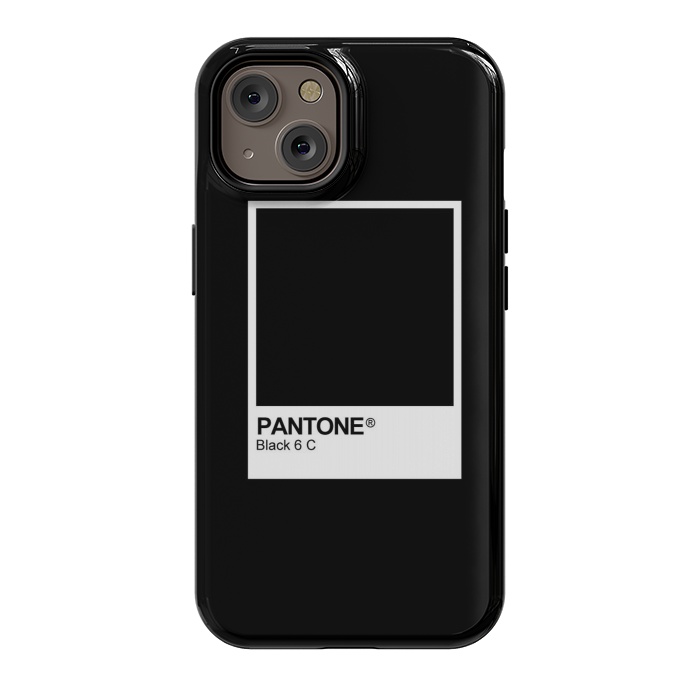 iPhone 14 StrongFit Pantone Black Trendy color by Martina