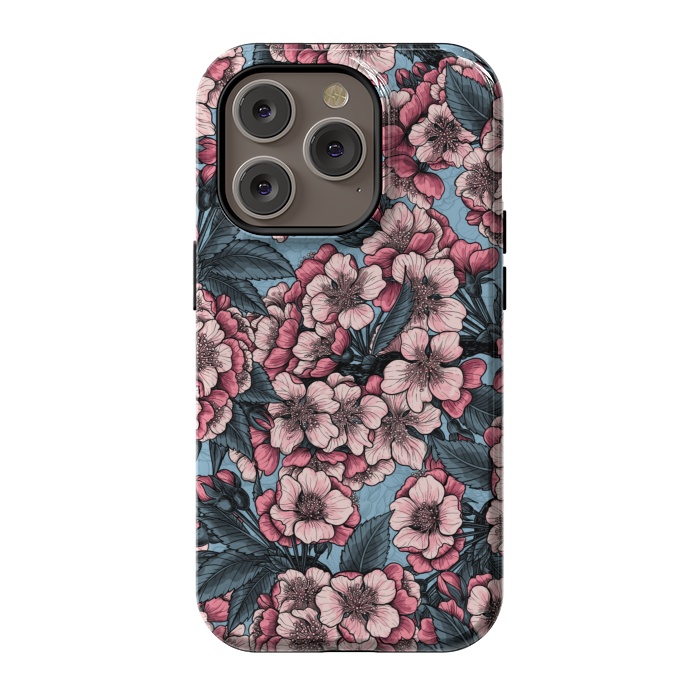 iPhone 14 Pro StrongFit Cherry blossom by Katerina Kirilova