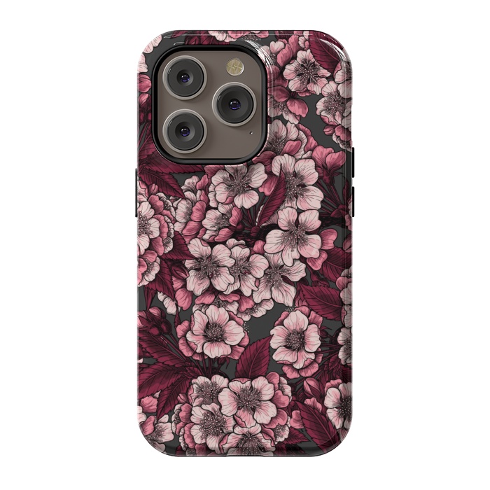 iPhone 14 Pro StrongFit Cherry blossom 2 by Katerina Kirilova