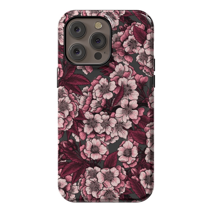 iPhone 14 Pro max StrongFit Cherry blossom 2 by Katerina Kirilova