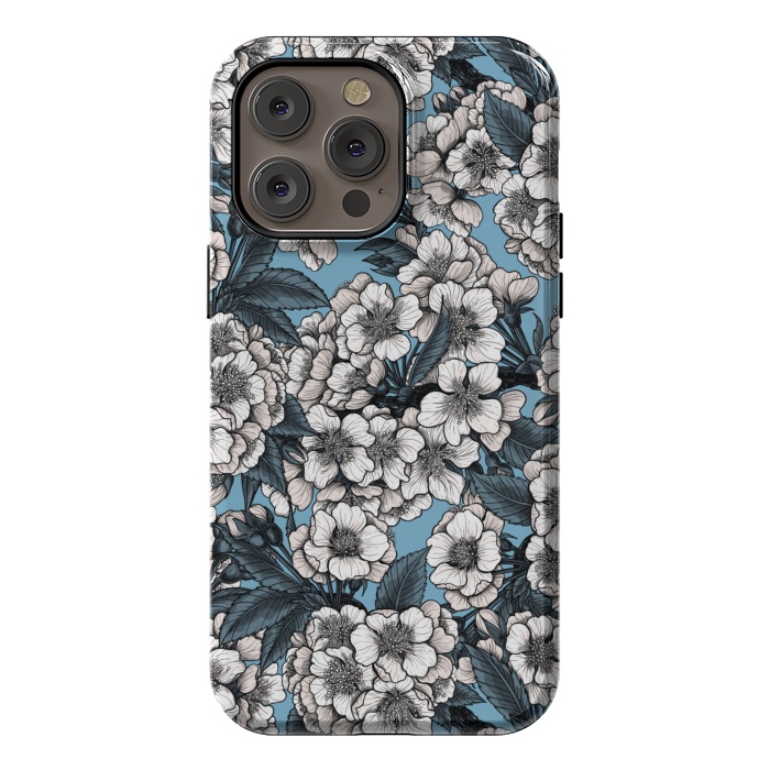 iPhone 14 Pro max StrongFit Cherry blossom 3 by Katerina Kirilova