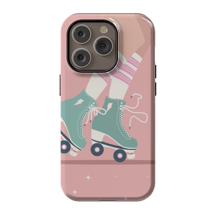 iPhone 14 Pro StrongFit Roller skates 01 by Jelena Obradovic
