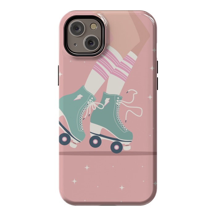 iPhone 14 Plus StrongFit Roller skates 01 by Jelena Obradovic