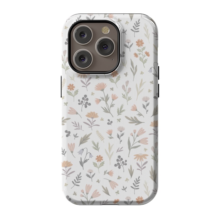 iPhone 14 Pro StrongFit gentle flora by Alena Ganzhela