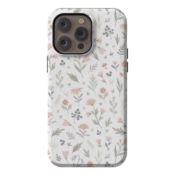 iPhone 14 Pro max StrongFit gentle flora by Alena Ganzhela