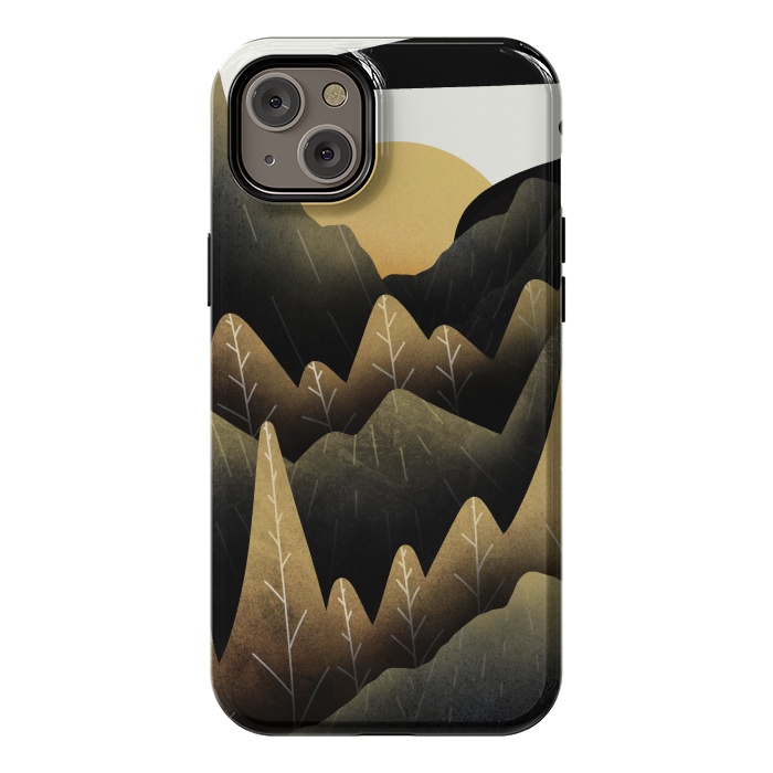 iPhone 14 Plus StrongFit The golden land by Steve Wade (Swade)