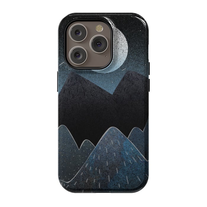 iPhone 14 Pro StrongFit Midnight blues by Steve Wade (Swade)