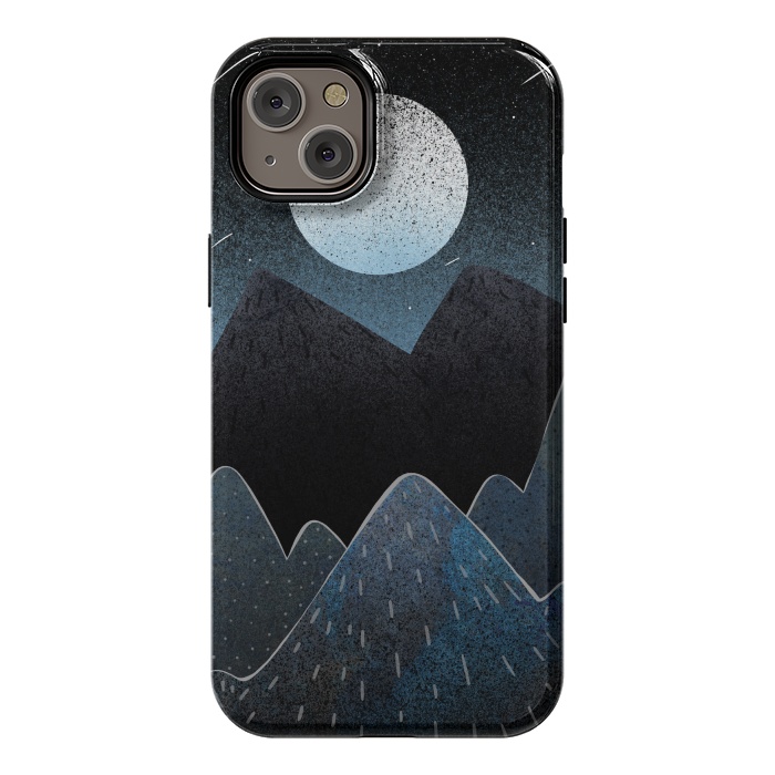 iPhone 14 Plus StrongFit Midnight blues by Steve Wade (Swade)