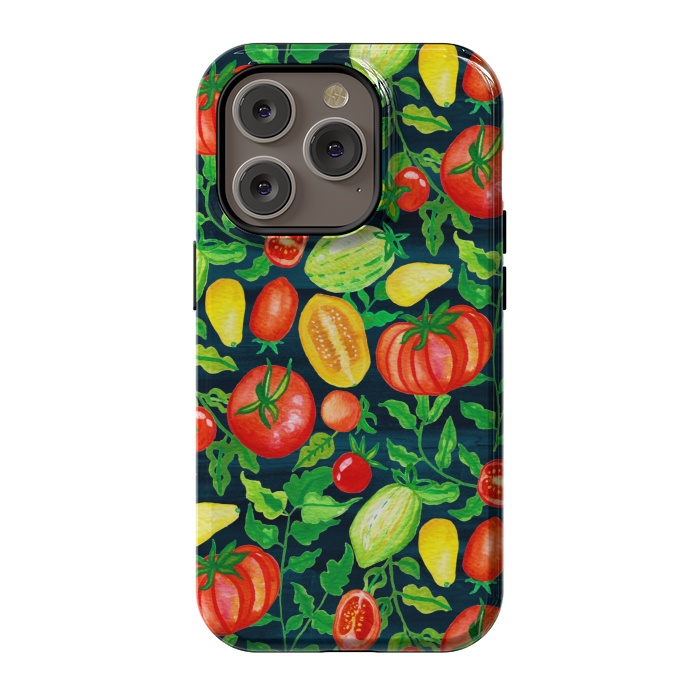iPhone 14 Pro StrongFit Home Gown Tomatoes  by Tigatiga