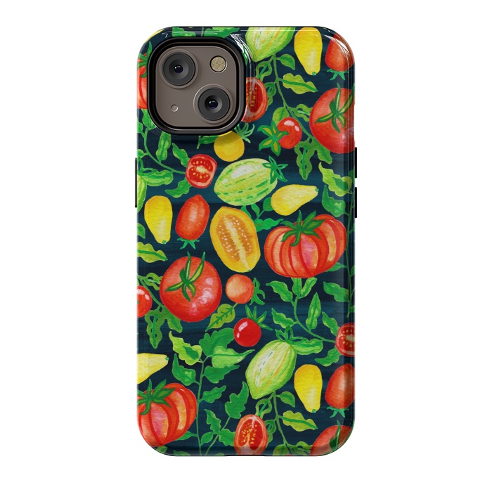 iPhone 14 StrongFit Home Gown Tomatoes  by Tigatiga