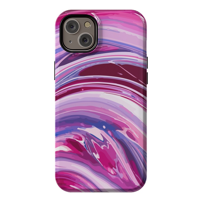 iPhone 14 Plus StrongFit Acrylic Marble Design VI by ArtsCase