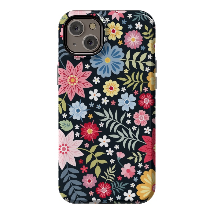 iPhone 14 Plus StrongFit Floral Pattern Design XXXX by ArtsCase