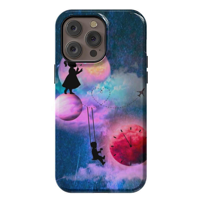iPhone 14 Pro max StrongFit space dreams by haroulita
