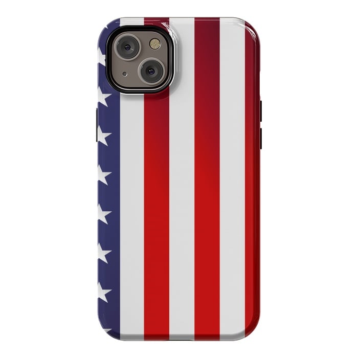 iPhone 14 Plus StrongFit usa flag by haroulita
