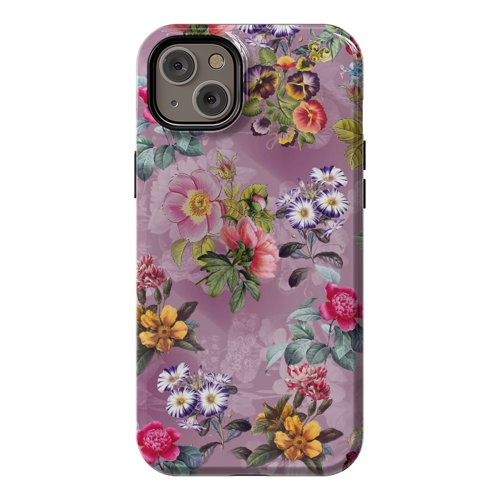 iPhone 14 Plus StrongFit Vintage flowers  by Winston
