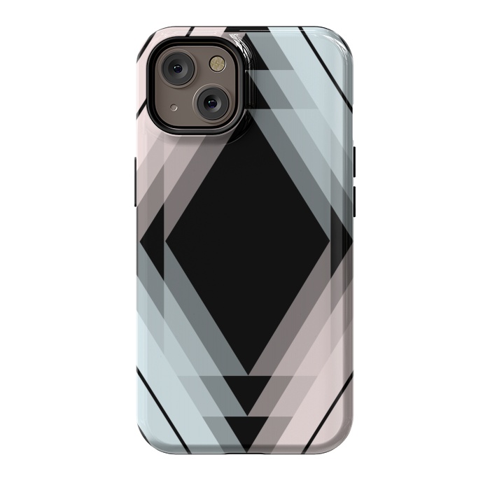 iPhone 14 StrongFit Diamonds geometric by Jms