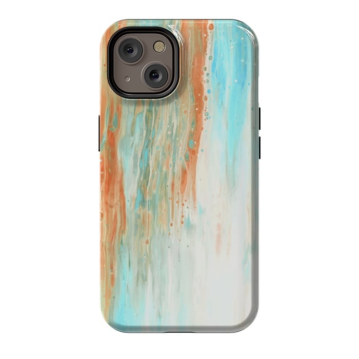 iPhone 14 StrongFit Abstract Liquid Pattern by Creativeaxle