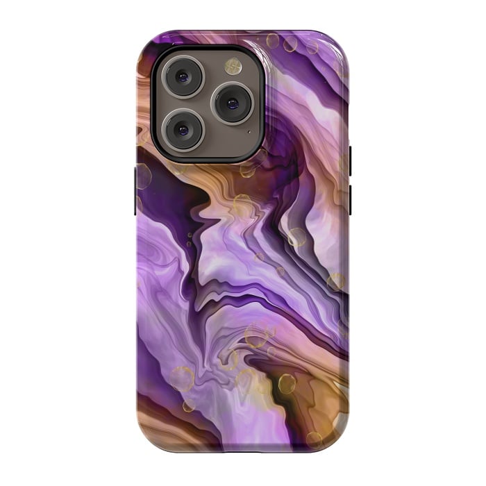 iPhone 14 Pro StrongFit Orchidia of the vast ocean by Xylo Riescent