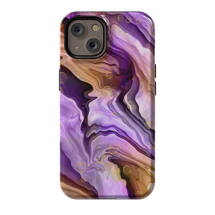 iPhone 14 StrongFit Orchidia of the vast ocean by Xylo Riescent