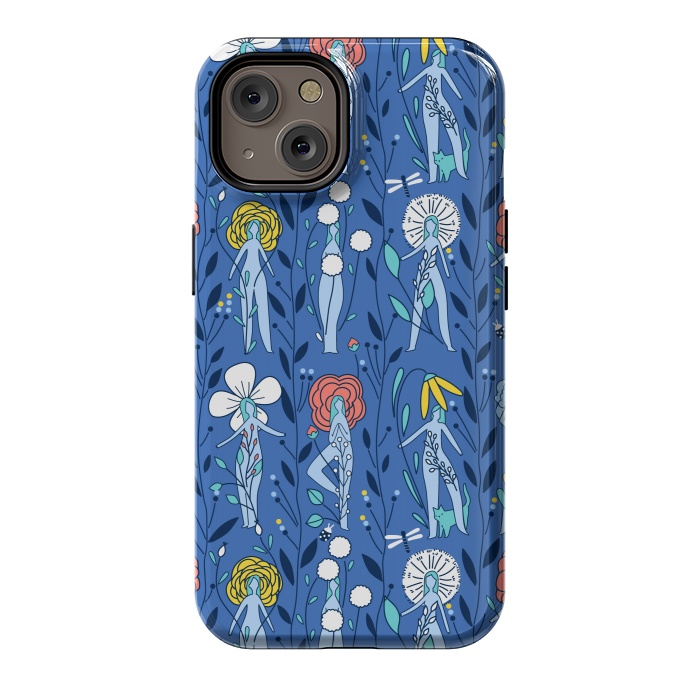 iPhone 14 StrongFit Springtime floral women design by Anna Alekseeva