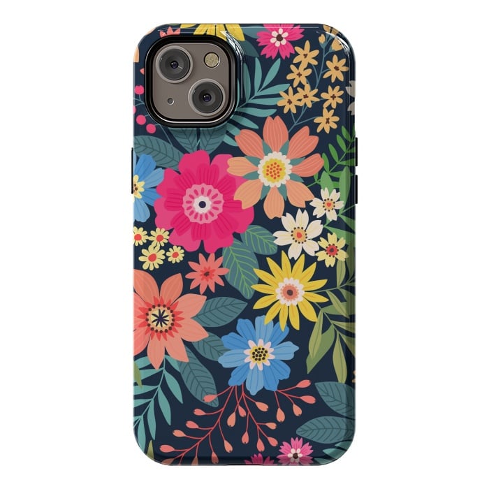 iPhone 14 Plus StrongFit Cute and Beautiful Floral Design Pattern 333 by ArtsCase