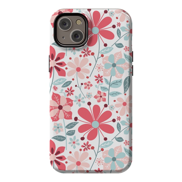 iPhone 14 Plus StrongFit Floral Design 124 by ArtsCase