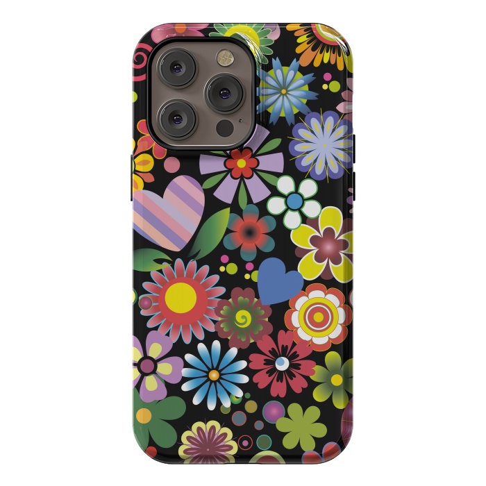 iPhone 14 Pro max StrongFit Floral mix 2 by ArtsCase