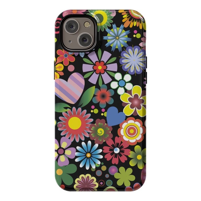 iPhone 14 Plus StrongFit Floral mix 2 by ArtsCase