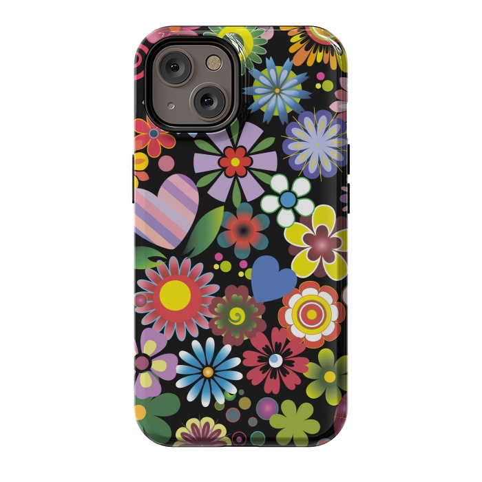iPhone 14 StrongFit Floral mix 2 by ArtsCase