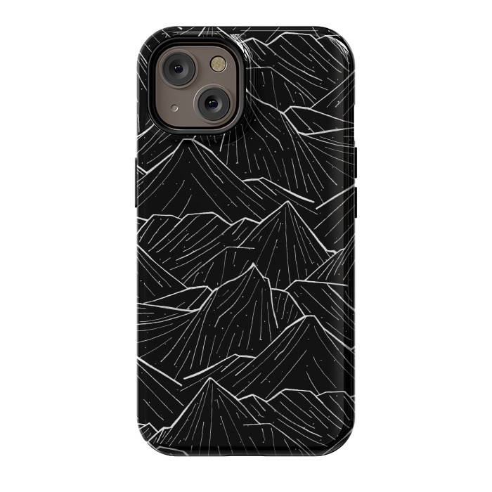 iPhone 14 StrongFit The Dark Mountains by Steve Wade (Swade)