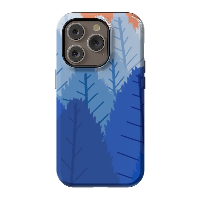 iPhone 14 Pro StrongFit Deep blue forests  by Steve Wade (Swade)