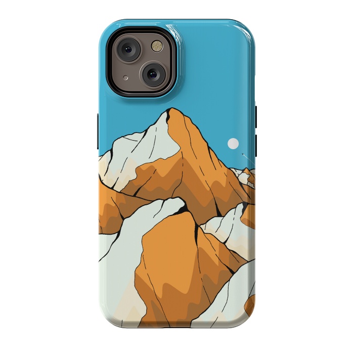 iPhone 14 StrongFit Gold vein peaks by Steve Wade (Swade)