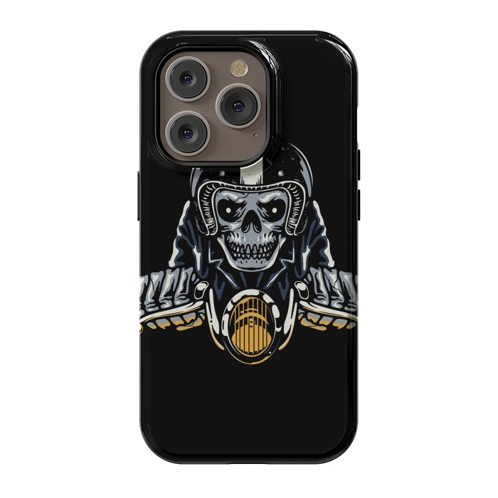 iPhone 14 Pro StrongFit Death Biker by Afif Quilimo