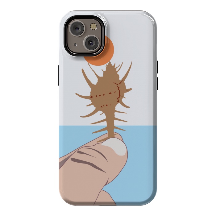 iPhone 14 Plus StrongFit Sun On The Conch by Creativeaxle