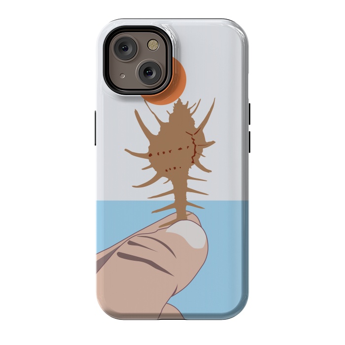 iPhone 14 StrongFit Sun On The Conch by Creativeaxle