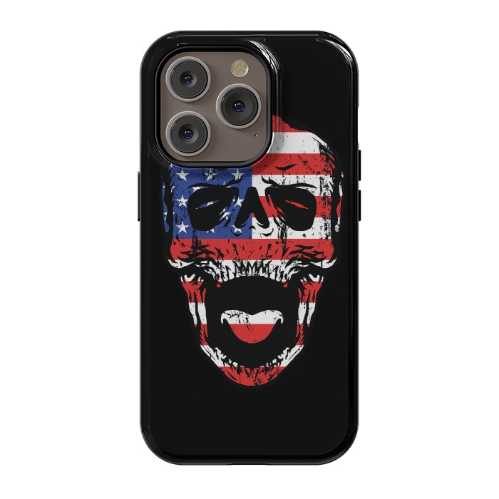 iPhone 14 Pro StrongFit American Till Die by Afif Quilimo