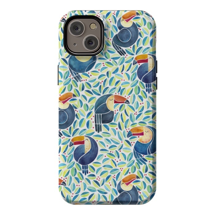 iPhone 14 Plus StrongFit Toucan Do It by gingerlique
