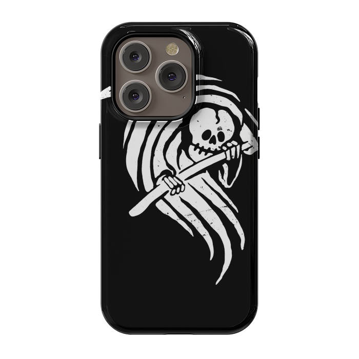 iPhone 14 Pro StrongFit Grim Reaper by Afif Quilimo