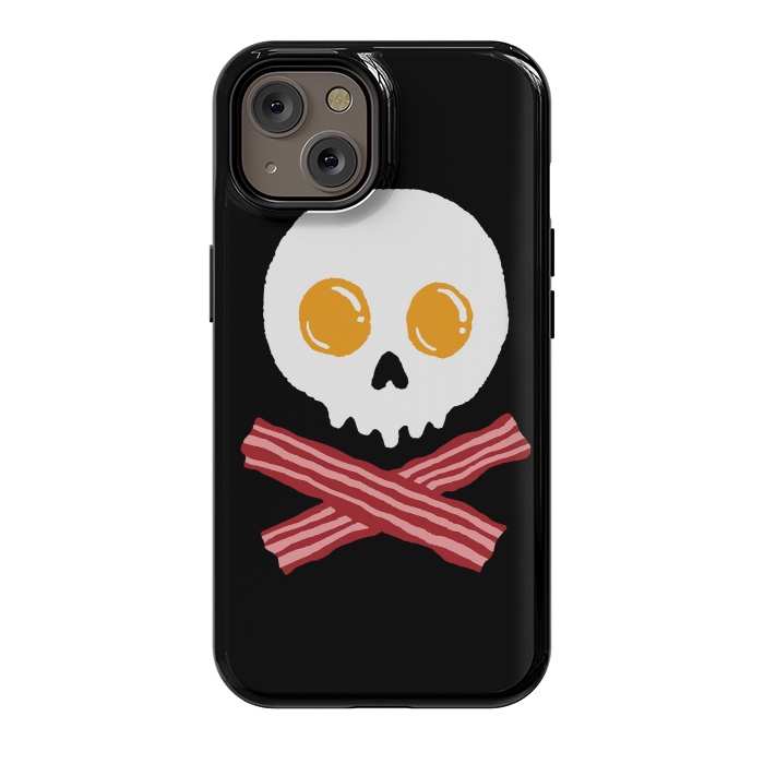 iPhone 14 StrongFit Breakfast Skull by Afif Quilimo