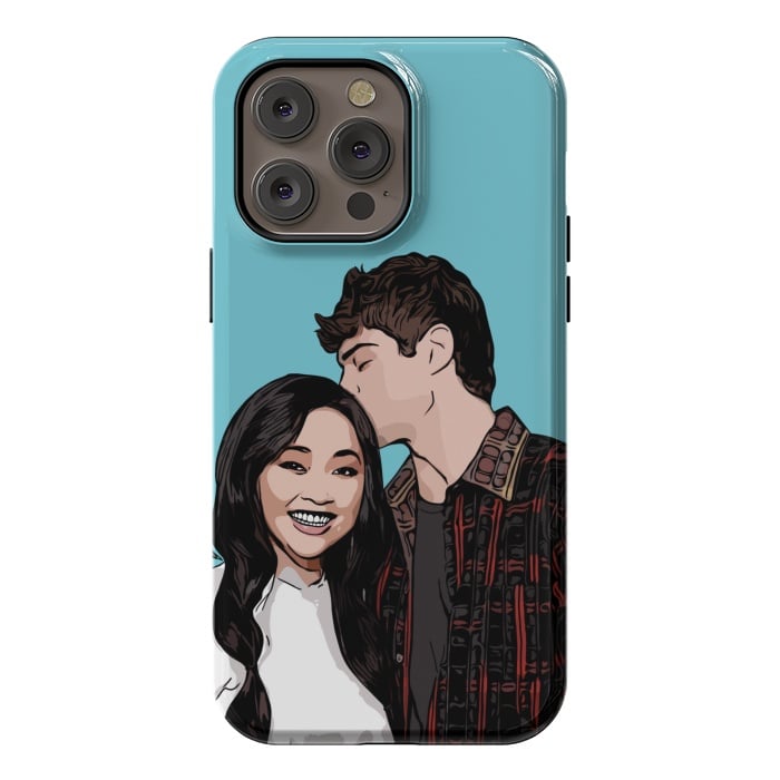 iPhone 14 Pro max StrongFit Lara jean and peter  by Jms