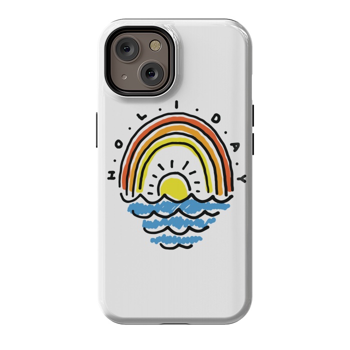 iPhone 14 StrongFit Holiday Beach by Afif Quilimo