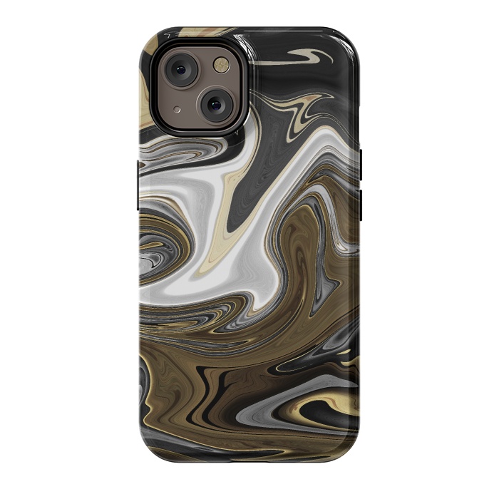 iPhone 14 StrongFit Liquid metals by Steve Wade (Swade)