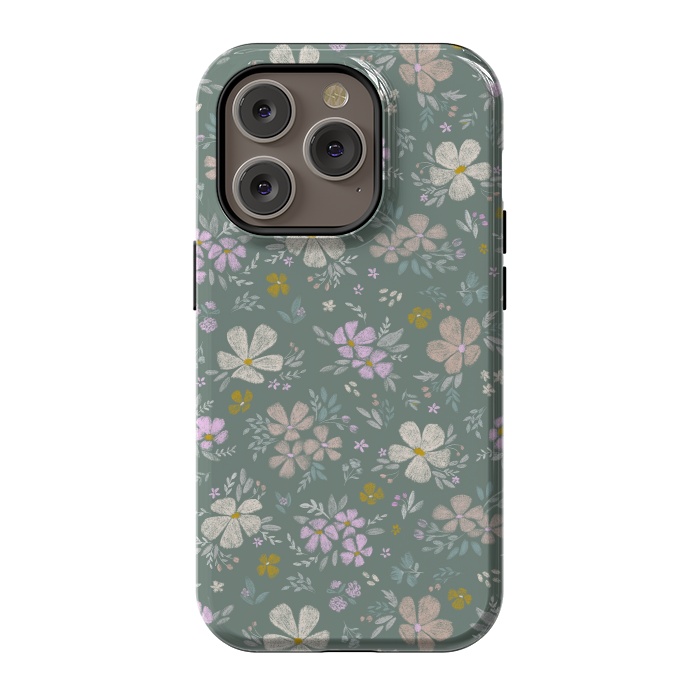 iPhone 14 Pro StrongFit Spring Bouquet by Tishya Oedit