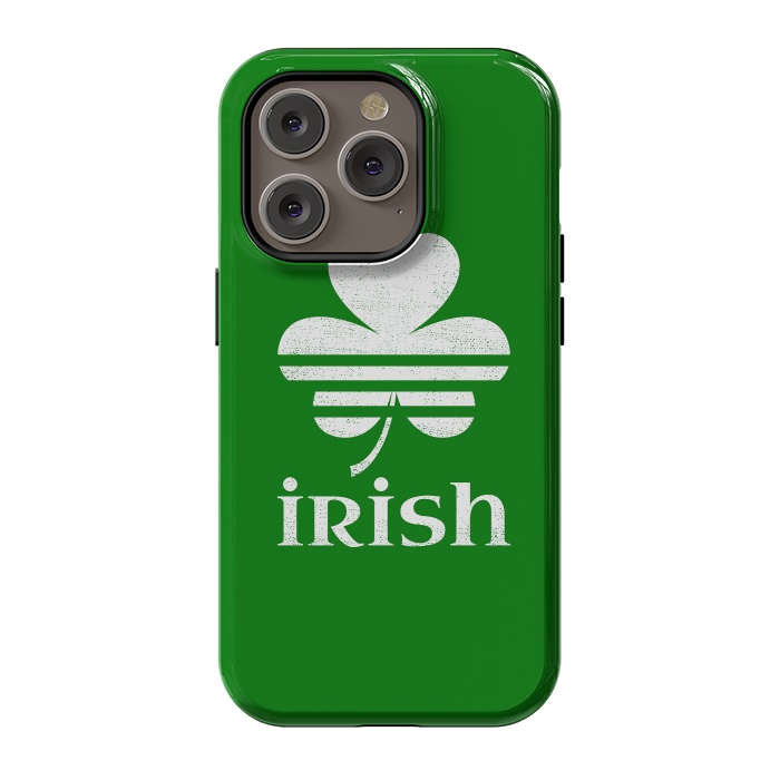 iPhone 14 Pro StrongFit Irish by Mitxel Gonzalez