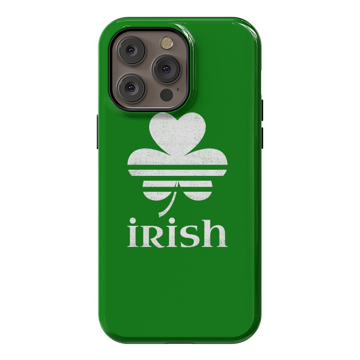 iPhone 14 Pro max StrongFit Irish by Mitxel Gonzalez