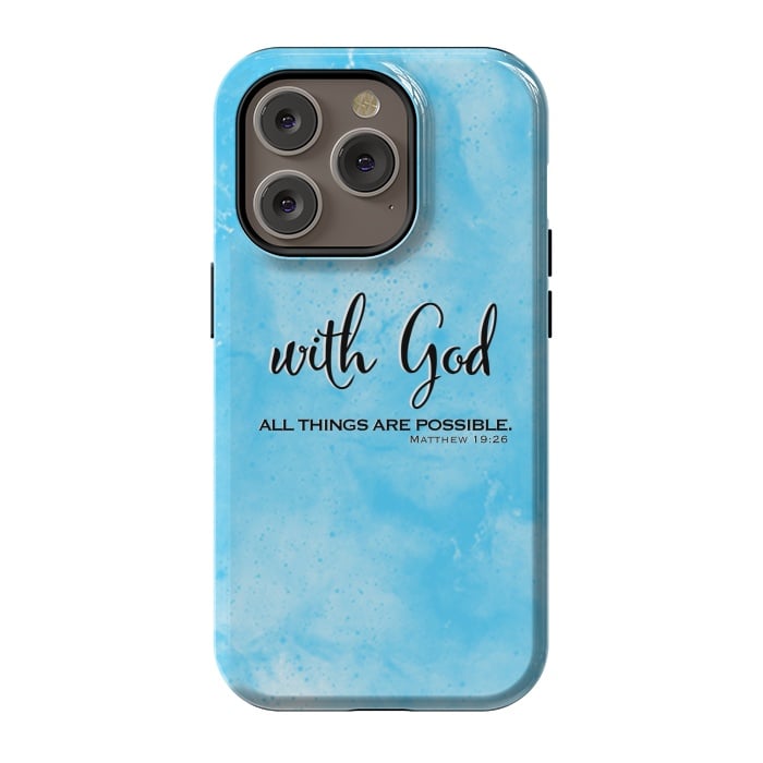 iPhone 14 Pro StrongFit With God by Jms